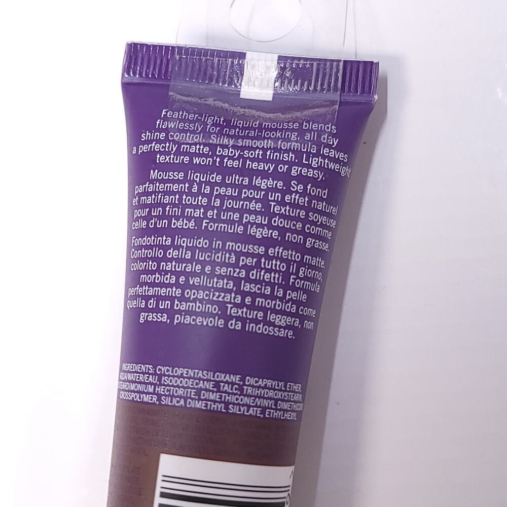 Rimmel London Stay Matte Liquid Mousse Foundation Makeup Face 605 Deep Chocolate - Picture 5 of 7